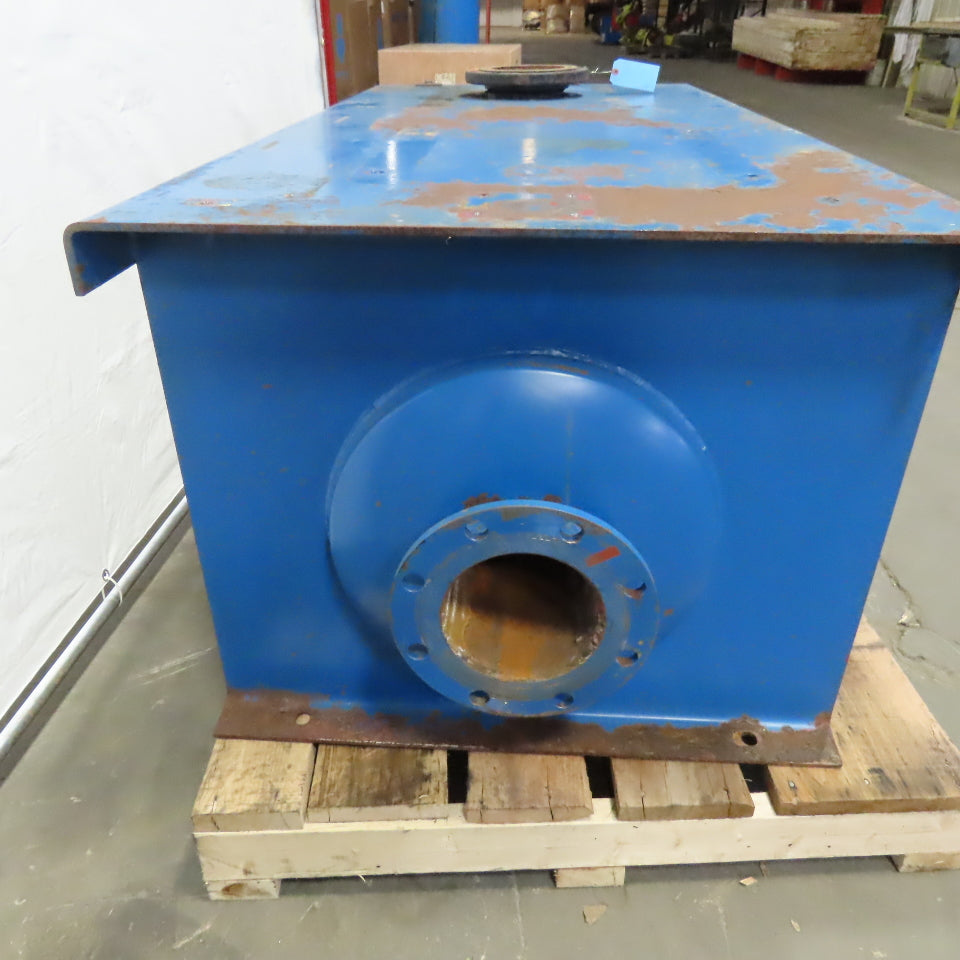 Stoddard D13H-6 6" Flange Mount Horizontal Vacuum System Chamber Silencer