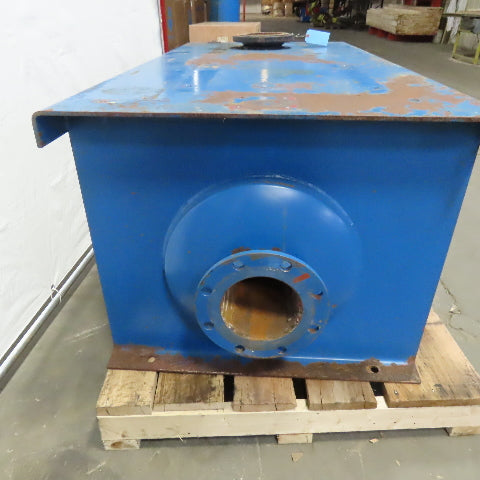 Stoddard D13H-6 6" Flange Mount Horizontal Vacuum System Chamber Silencer