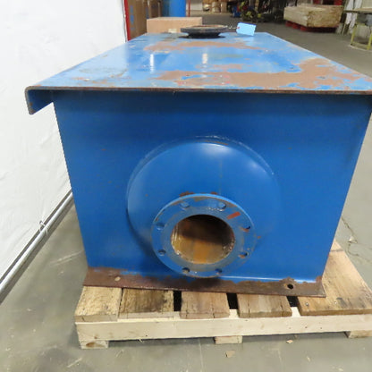 Stoddard D13H-6 6" Flange Mount Horizontal Vacuum System Chamber Silencer