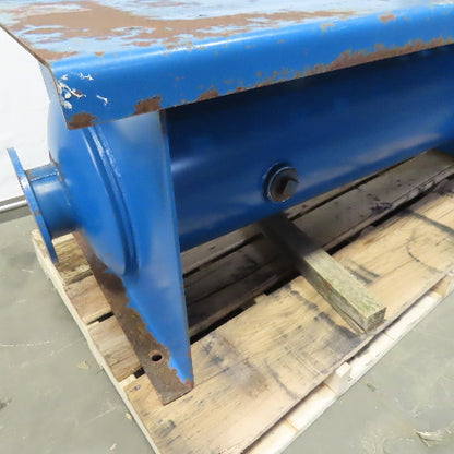 Stoddard D13H-6 6" Flange Mount Horizontal Vacuum System Chamber Silencer