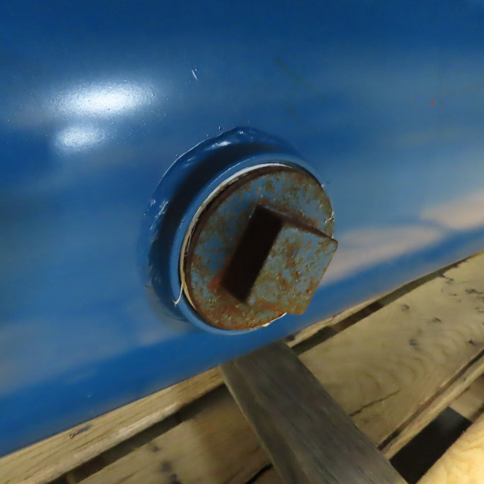 Stoddard D13H-6 6" Flange Mount Horizontal Vacuum System Chamber Silencer