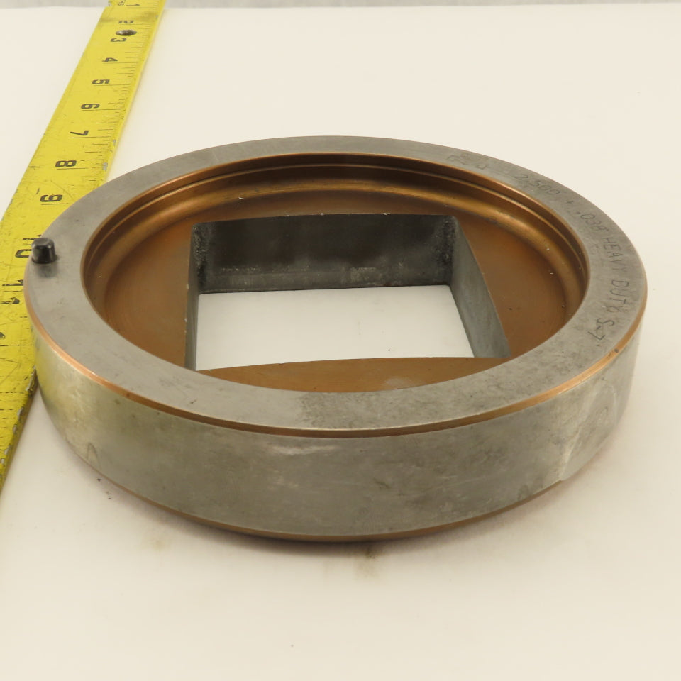 Mate 2.500 +.038 Square Hole Die CNC Turret Heavy Duty For 5.250 Holder