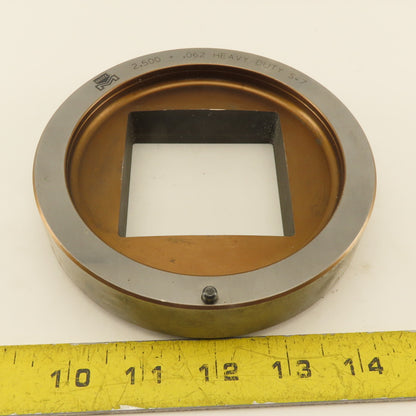 Mate 2.500 +.062 Square Hole Die CNC Turret Heavy Duty For 5.250 Holder