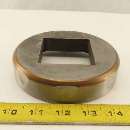 Mate 2.500 +.062 Square Hole Die CNC Turret Heavy Duty For 5.250 Holder