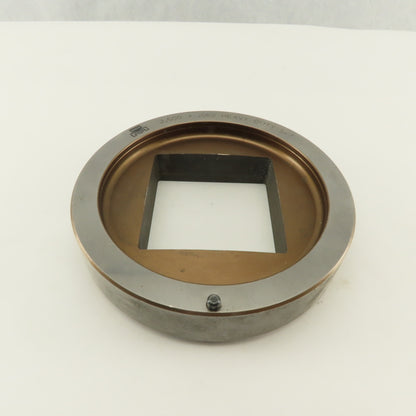 Mate 2.500 +.062 Square Hole Die CNC Turret Heavy Duty For 5.250 Holder