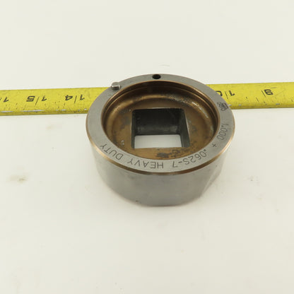 Mate 1.000 +.062 Rounded Square Hole Die CNC Turret Heavy Duty For 2.750 Holder