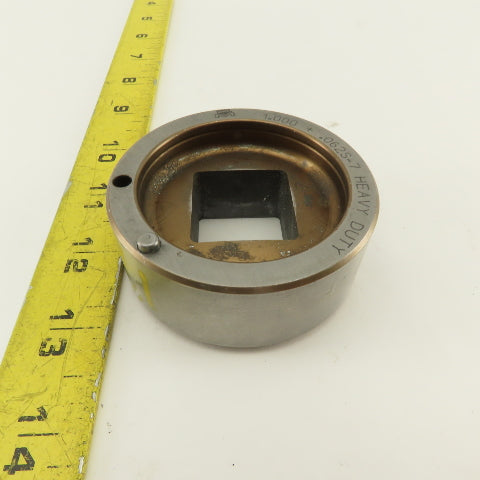 Mate 1.000 +.062 Rounded Square Hole Die CNC Turret Heavy Duty For 2.750 Holder