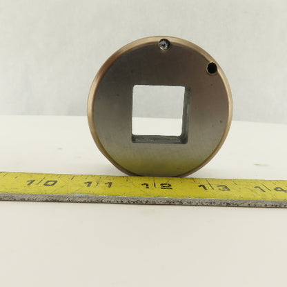 Mate 1.000 +.062 Rounded Square Hole Die CNC Turret Heavy Duty For 2.750 Holder