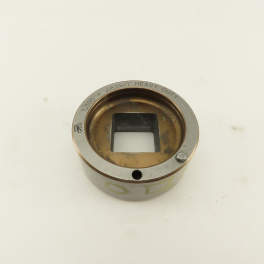 Mate 1.000 +.062 Rounded Square Hole Die CNC Turret Heavy Duty For 2.750 Holder