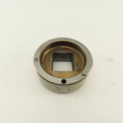 Mate 1.000 +.062 Rounded Square Hole Die CNC Turret Heavy Duty For 2.750 Holder
