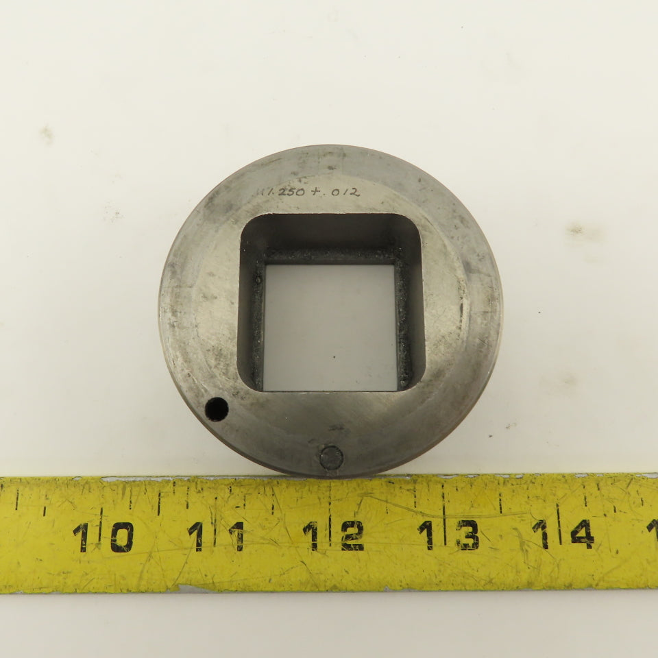 1.250 +.012  Square Hole Die CNC Turret Heavy Duty For 2.750 Holder