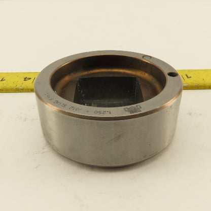 1.250 +.012  Square Hole Die CNC Turret Slug Free For 2.750 Holder