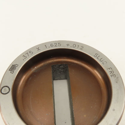 Mate .375 x 1.625 +.012 Rectangle Hole Die CNC Turret Slug Free For 2.750 Holder
