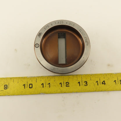 Mate .375 x 1.625 +.012 Rectangle Hole Die CNC Turret Slug Free For 2.750 Holder
