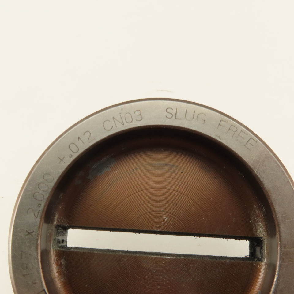 Mate .187 x 2.000 +.012 Rectangle Hole Die CNC Turret Slug Free For 2.750 Holder