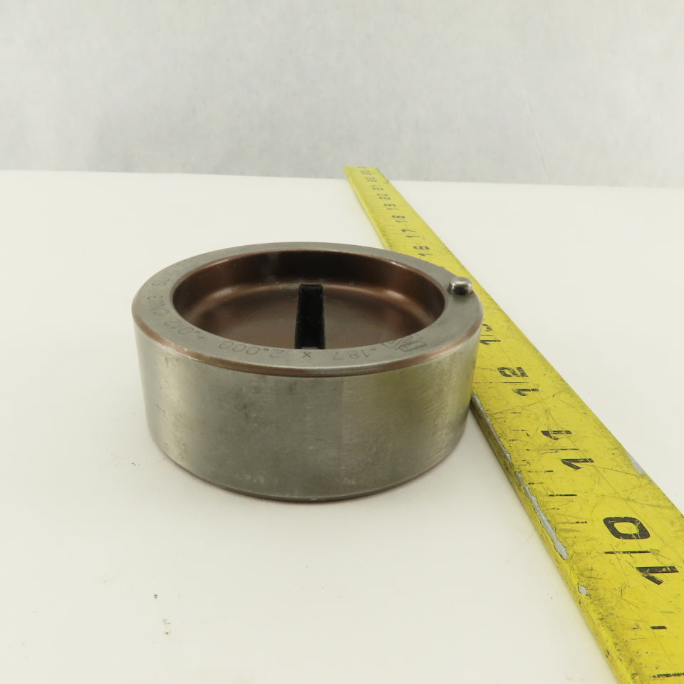 Mate .187 x 2.000 +.012 Rectangle Hole Die CNC Turret Slug Free For 2.750 Holder