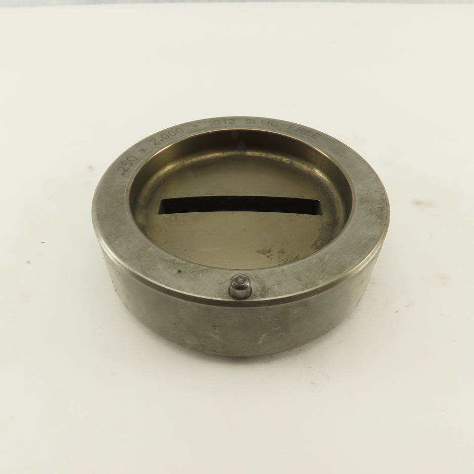 Mate .250 x 2.000 +.012 Rectangle Hole Die CNC Turret Slug Free For 3.500 Holder