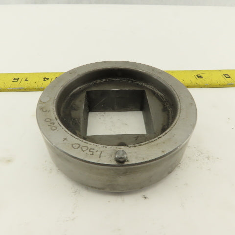 1.500 +.060 Square Hole Die CNC Turret Heavy Duty For 3.500 Holder