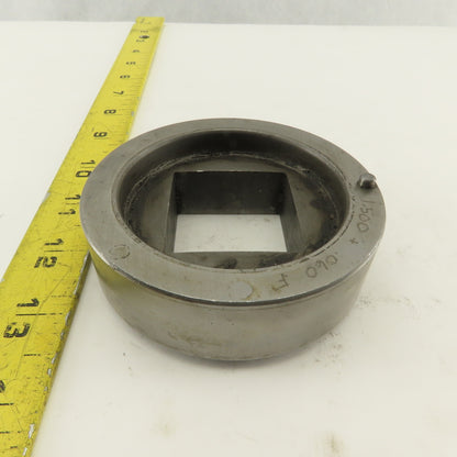 1.500 +.060 Square Hole Die CNC Turret Heavy Duty For 3.500 Holder