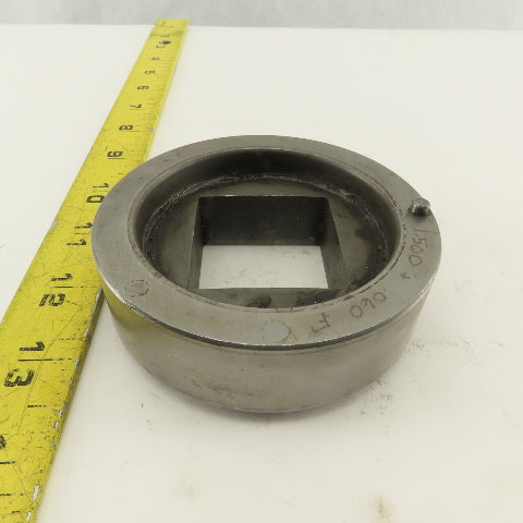 1.500 +.060 Square Hole Die CNC Turret Heavy Duty For 3.500 Holder