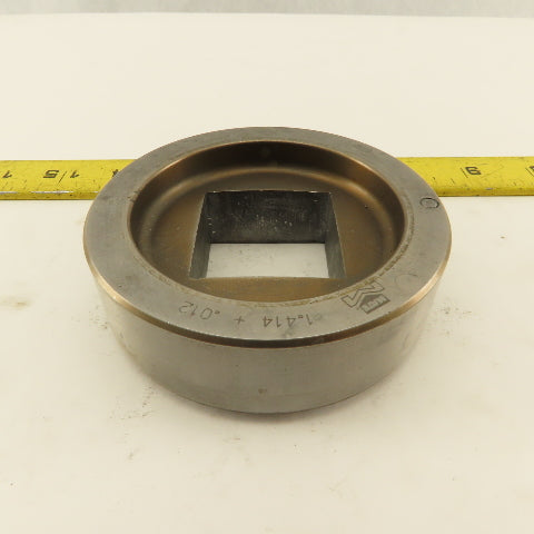 Mate 1.414 +.012 Square Hole Die CNC Turret Heavy Duty For 3.500 Holder
