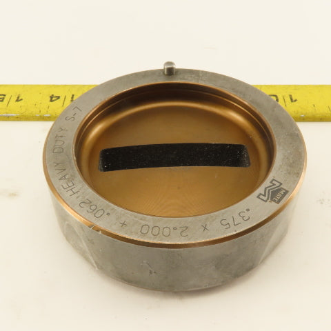 Mate .375 x 2.000 +.062 Rectangle Hole Die CNC Turret Slug Free For 3.500 Holder