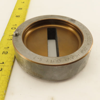 Mate .375 x 2.000 +.062 Rectangle Hole Die CNC Turret Slug Free For 3.500 Holder