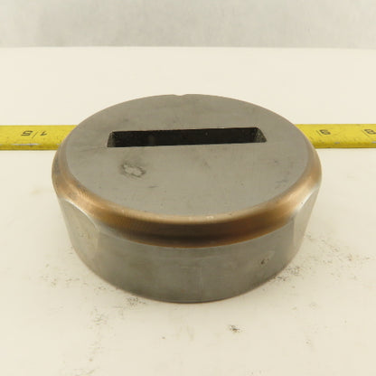 Mate .375 x 2.000 +.062 Rectangle Hole Die CNC Turret Heavy Duty 3.500 Holder