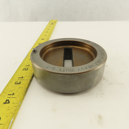 Mate .375 x 2.000 +.062 Rectangle Hole Die CNC Turret Heavy Duty 3.500 Holder