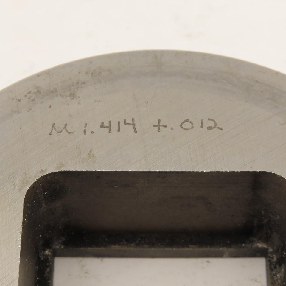 1.414 +.012 Square Hole Die CNC Turret Slug Relief For 3.500 Holder