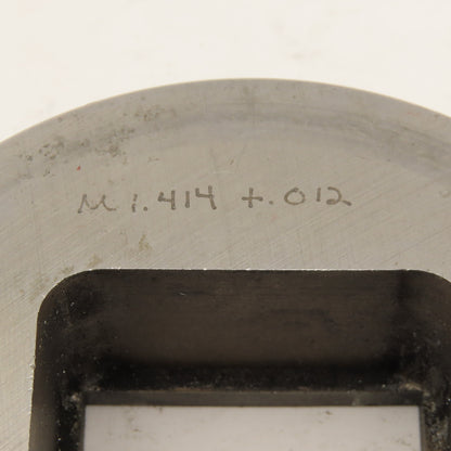 1.414 +.012 Square Hole Die CNC Turret Slug Relief For 3.500 Holder