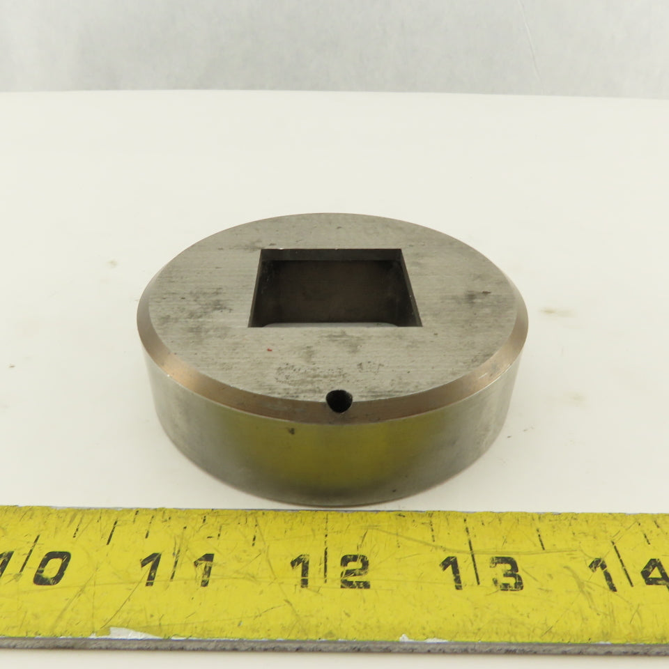 1.414 +.012 Square Hole Die CNC Turret Slug Relief For 3.500 Holder