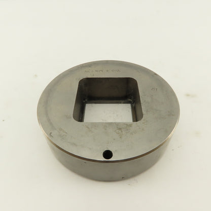 1.414 +.012 Square Hole Die CNC Turret Slug Relief For 3.500 Holder