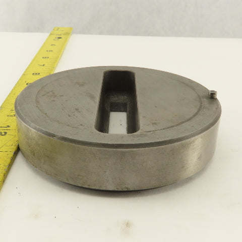 .437 x 3.000 +.014 Rectangle Hole Die CNC Turret Slug Relief For 4.500 Holder