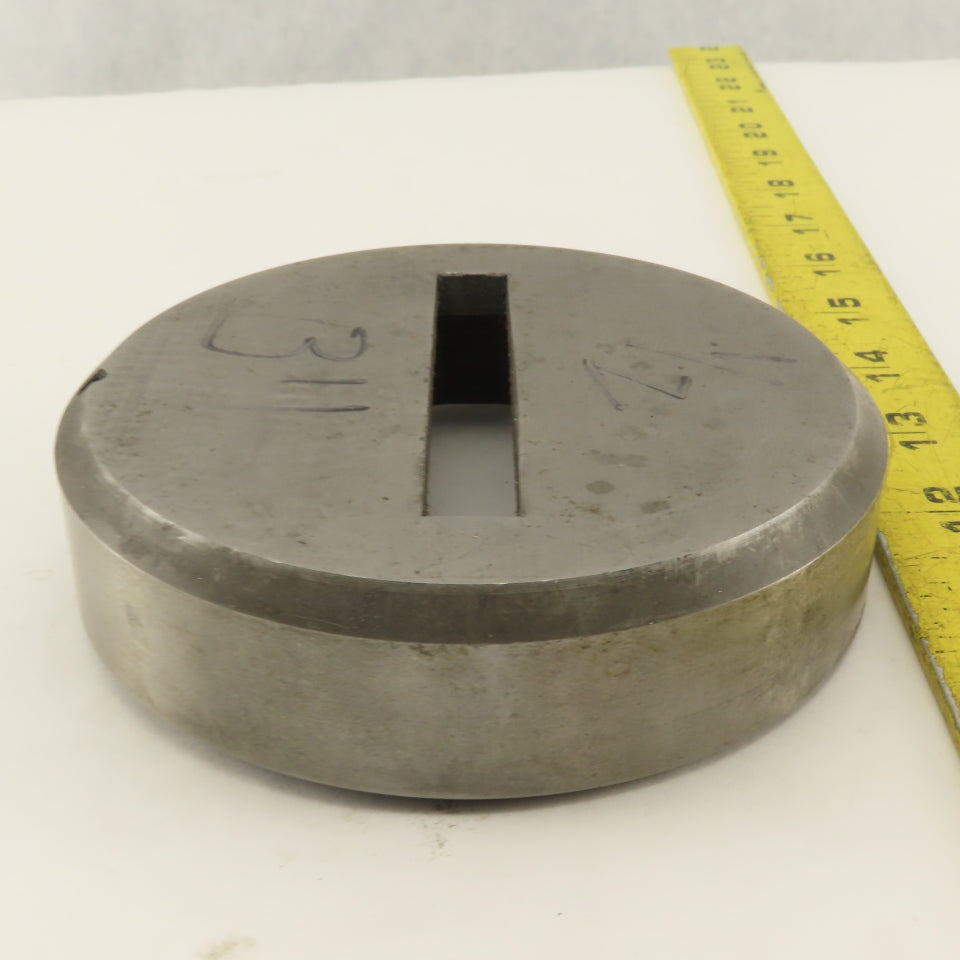 .437 x 3.000 +.014 Rectangle Hole Die CNC Turret Slug Relief For 4.500 Holder