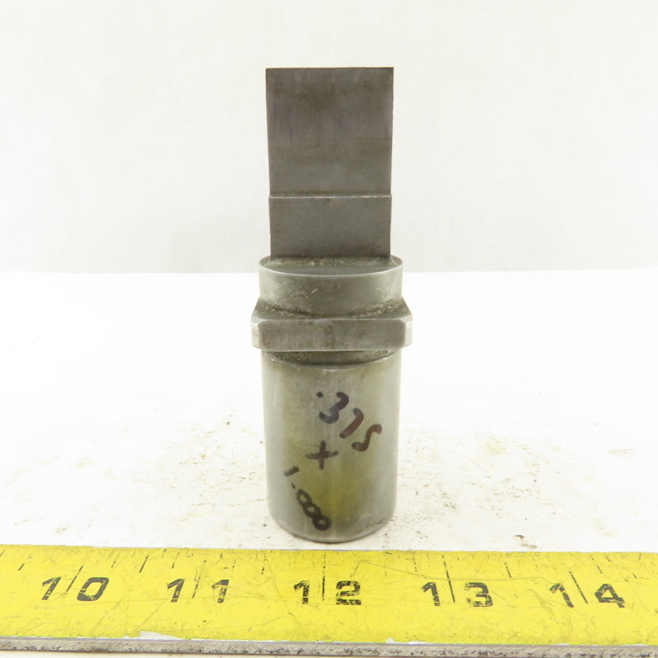 .375 x 1.000 Rectangle Hole Punch CNC Turret Heavy Duty 1.312 Holder