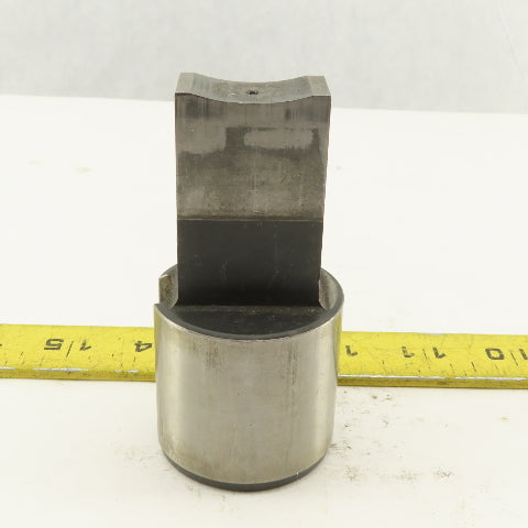 .625 X 1.215 Rectangle Concave Shear Hole Punch CNC Turret 1.750 Holder