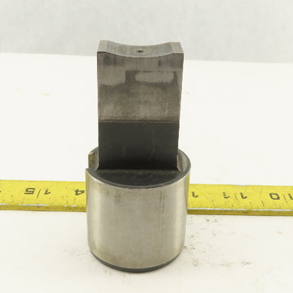 .625 X 1.215 Rectangle Concave Shear Hole Punch CNC Turret 1.750 Holder