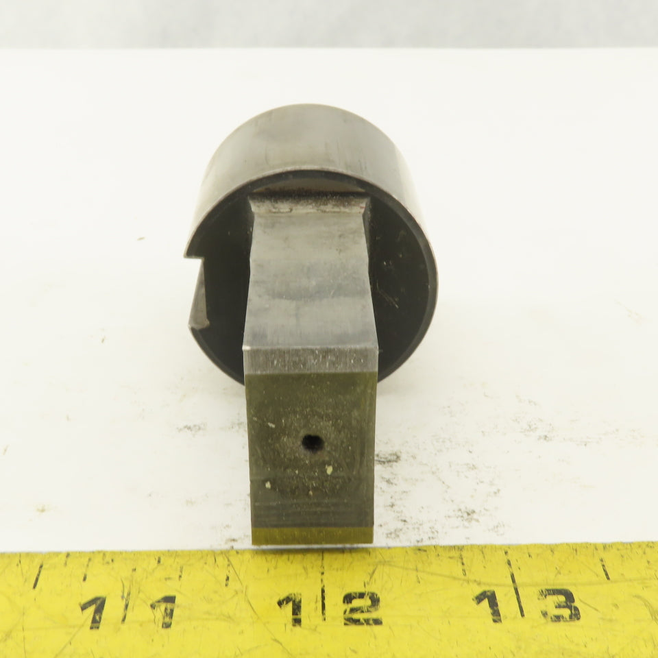 .625 X 1.215 Rectangle Concave Shear Hole Punch CNC Turret 1.750 Holder