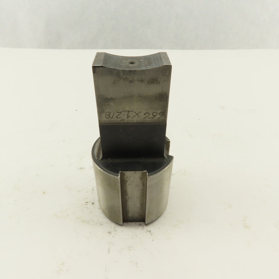 .625 X 1.215 Rectangle Concave Shear Hole Punch CNC Turret 1.750 Holder