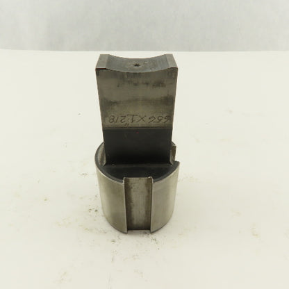 .625 X 1.215 Rectangle Concave Shear Hole Punch CNC Turret 1.750 Holder