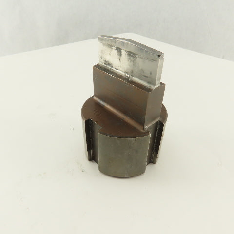 Mate .187 X 2.000 Crowned Slot Slitter Hole Punch CNC Turret 2.500 Holder