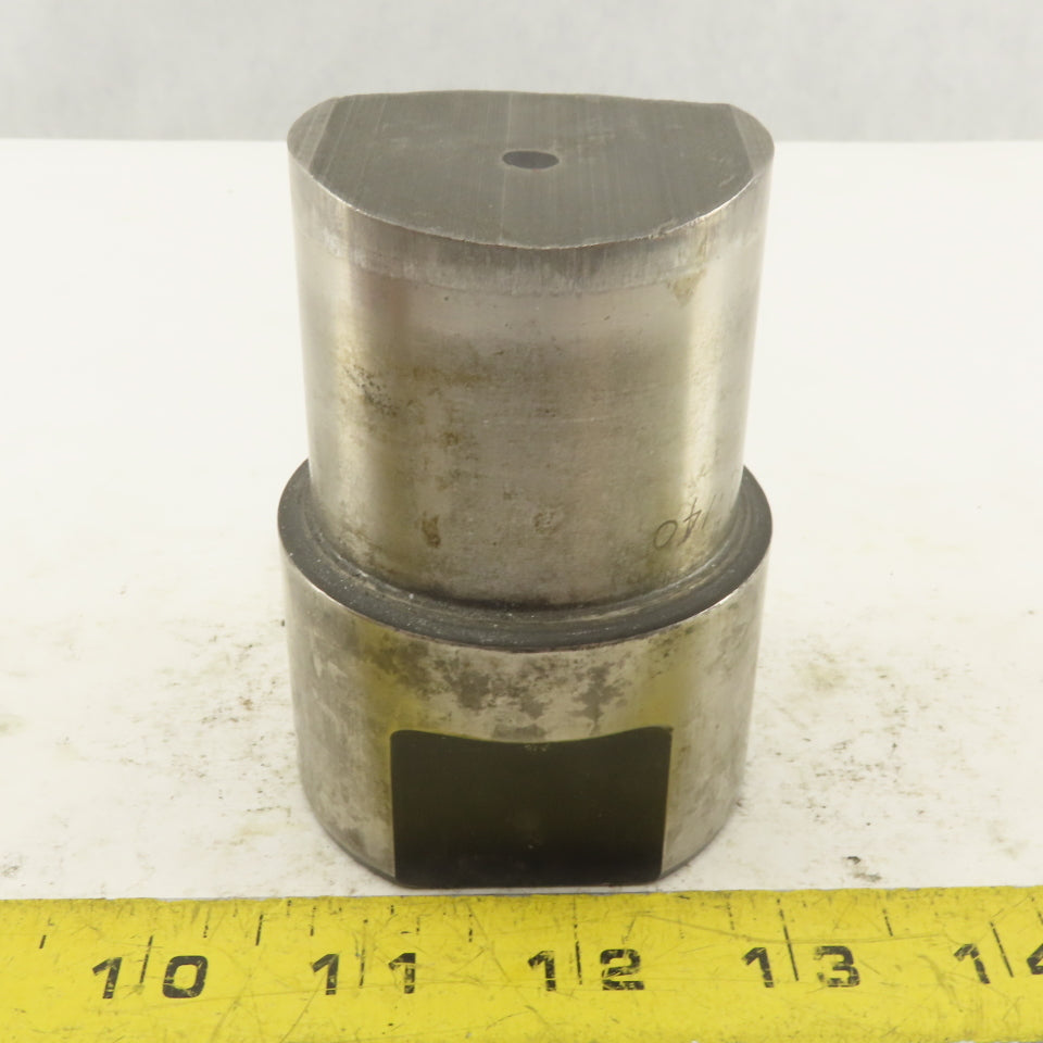 2.140 Round Concave Hole Punch CNC Tooling For 2.500 Holder