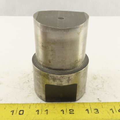2.140 Round Concave Hole Punch CNC Tooling For 2.500 Holder