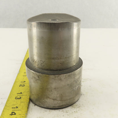 2.140 Round Concave Hole Punch CNC Tooling For 2.500 Holder
