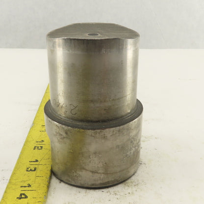 2.140 Round Concave Hole Punch CNC Tooling For 2.500 Holder