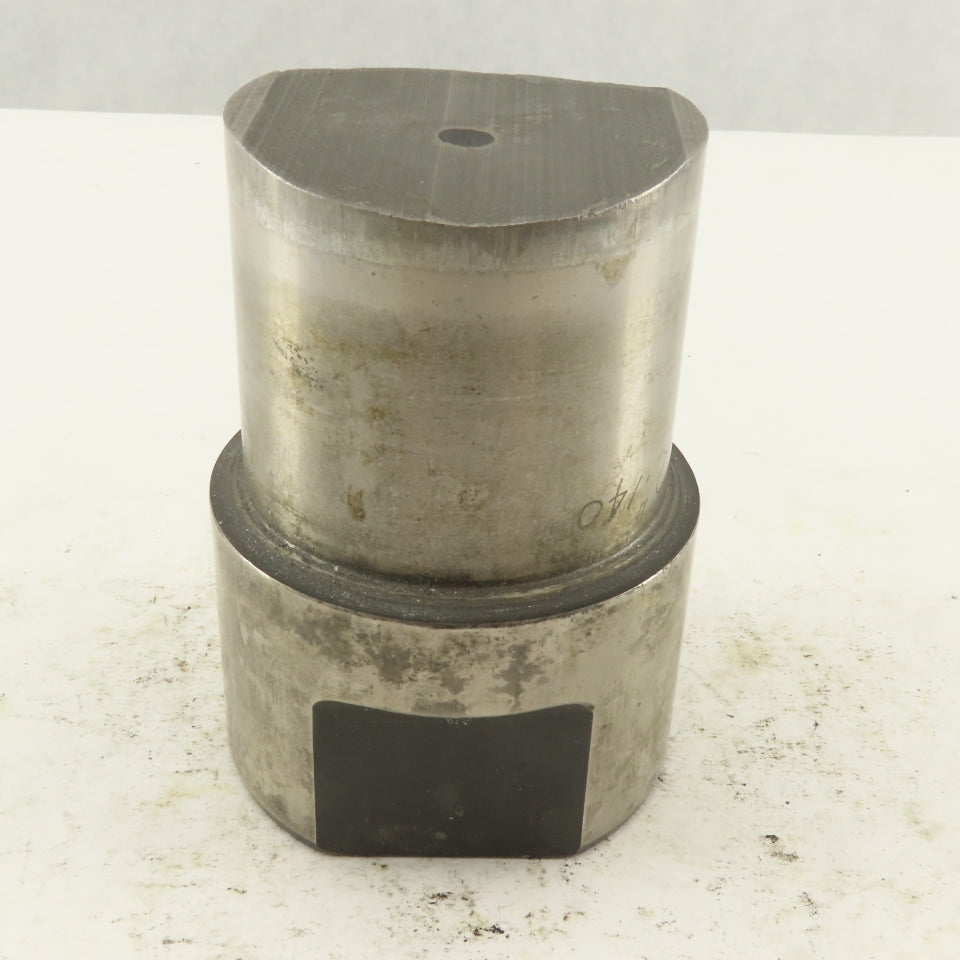 2.140 Round Concave Hole Punch CNC Tooling For 2.500 Holder