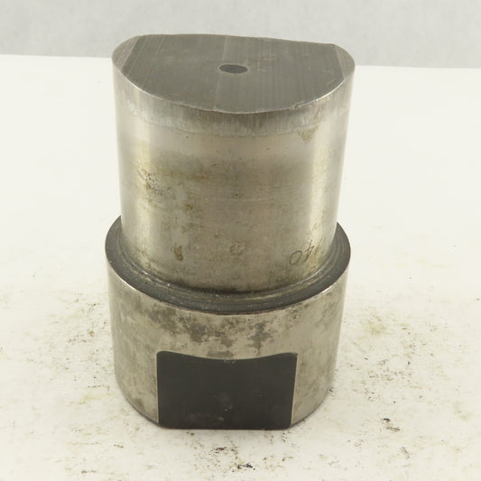 2.140 Round Concave Hole Punch CNC Tooling For 2.500 Holder