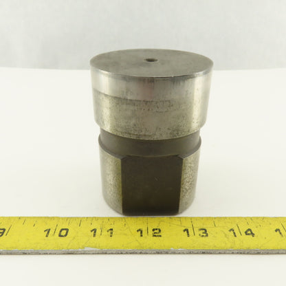 2.617 Round Flat Face Hole Punch CNC Turret For 2.500 Holder