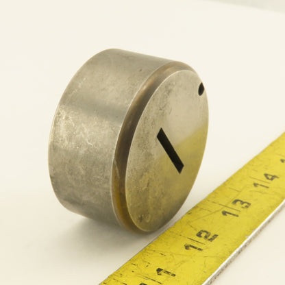 .125 x 1.000 + .012 Rectangle Hole Die CNC Turret Heavy Duty For 2.250 Holder